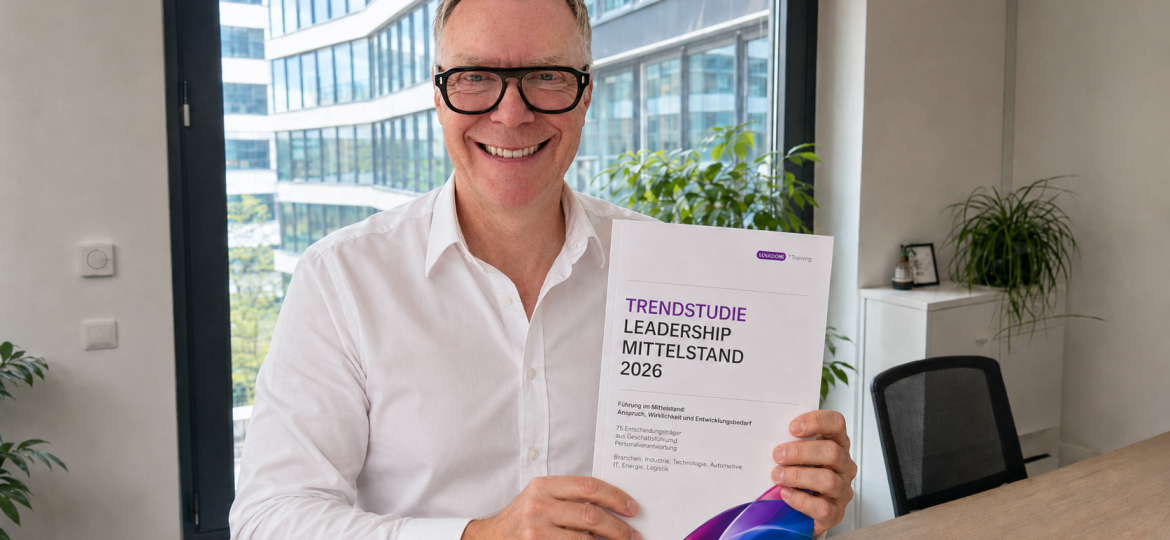 Frank Plümer mit Trendstudie Leadership Mittelstand 2026