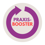 PLÜCOM TRAINING Praxis-Transfer (21 x 21 cm) Logo Praxis-Booster